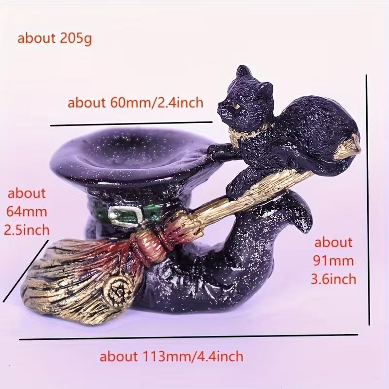 Magic Cat Base Crystal Ball Display Stand, Glass Sphere Holder, Room Decoration, Vintage Style Crystal Ball Stand, Office Desktop Decor