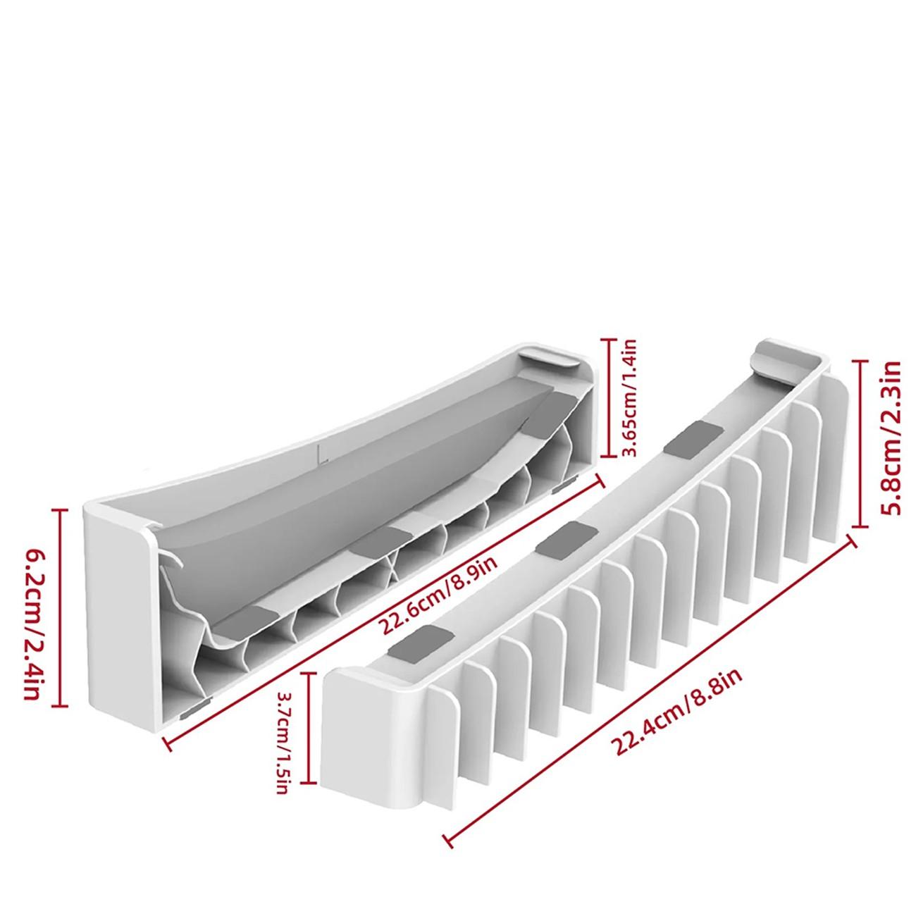 PS5 Horizontal Stand with 12 Disc Storage Slots, ABS Anti Slip Console Base, Space Saving Organizer Compatible with PlayStation 5 Slim and Pro Disc and Digital Editions, Stable Cooling Stand for Gaming Setup and Home Entertainment, Game Night Gadget