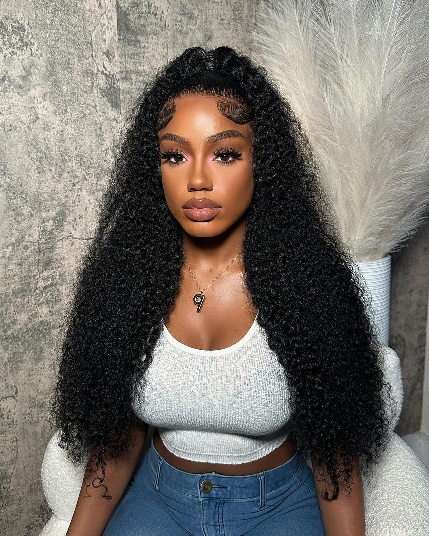 Bling Hair Lace Frontal Wigs Kinky Curly 13x4 13x6 Hd Transparent Lace Front Real Human Hair Wig Pre Plucked 4x4 Lace Closure Wig For Women 30 32 Inch TikTokShopHolidayHaul