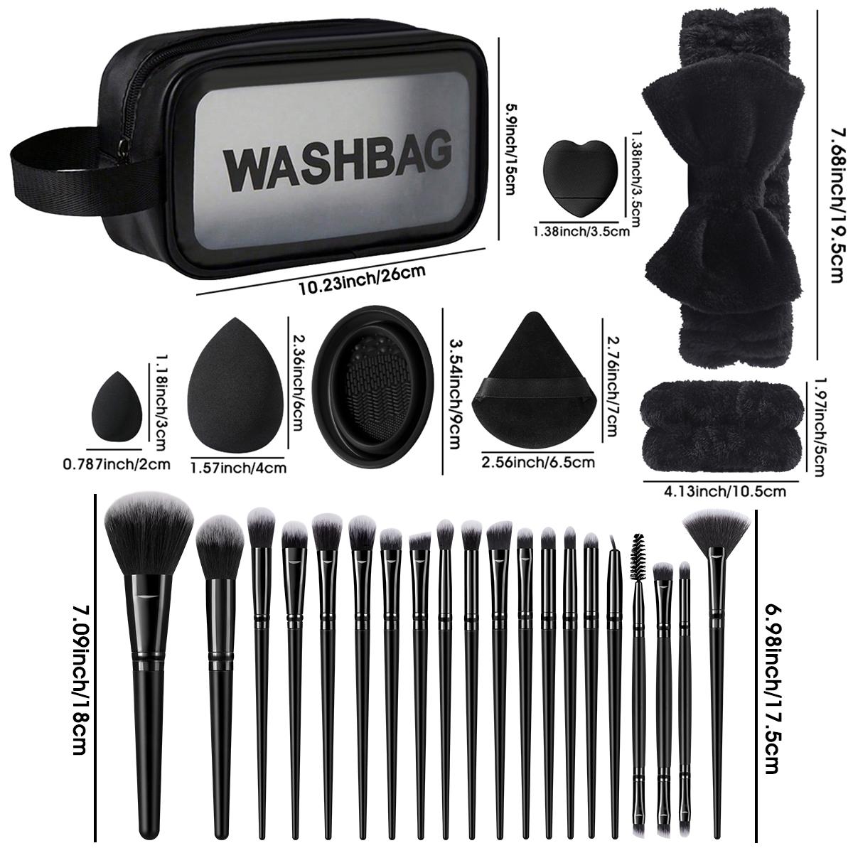 Makeup Tool Set, 41pcs/set Makeup Tools & Face Cleansing Tools & Waterproof Storage Bag, Professional Makeup Tool Set for Beginners, Makeup Brush Kit