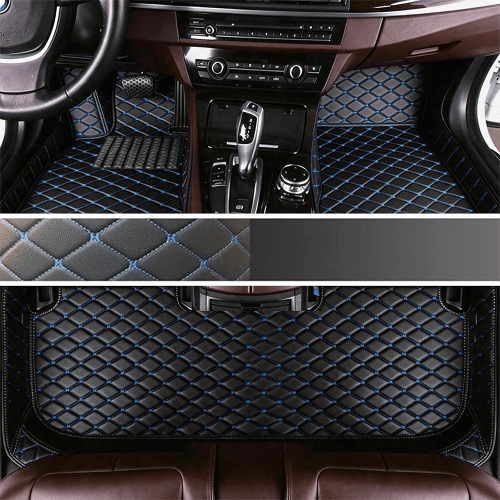 For BYD Seal 06 EV/DM-i PU leather left-hand drive car floor mat, 360 degree protection, car interior accessories, suitable for heavy weather, quick disassembly, cleaning and installation for daily use Automotive floor mats