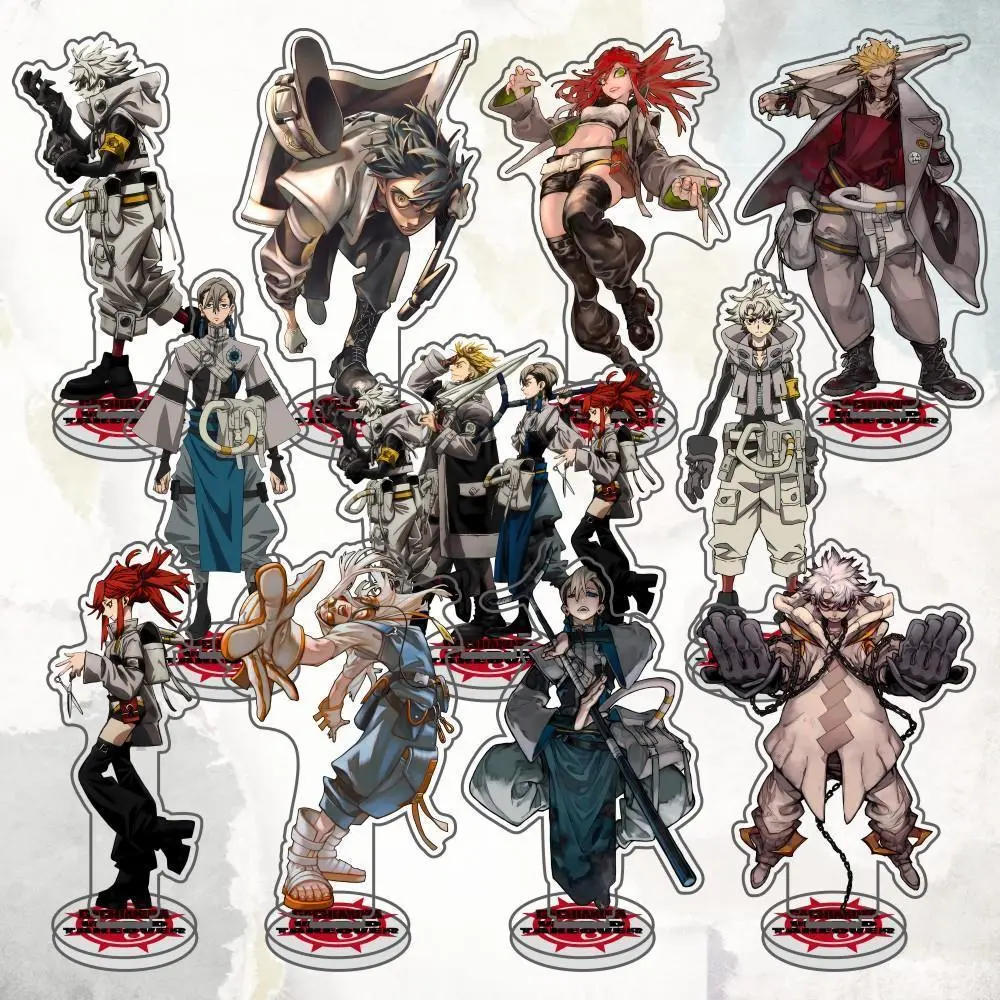 Anime FigureGachiakuta Acrylic Stand Model Plate Keychain Rudo Enjin Zanka Riyo Jabber Desk Decor Collection cosplay fans gifts