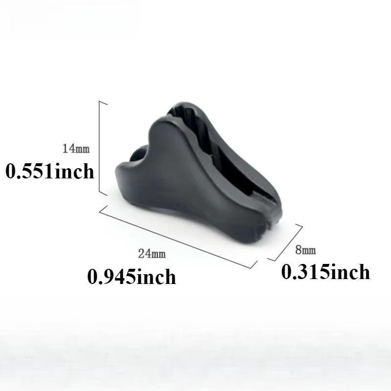 10PCS Tent Awning Rope Fastener Wind Rope Buckles riple-Cornered Cord Tightener Camping Tent Stopper ﻿Non-Slip Car Interior Decoration