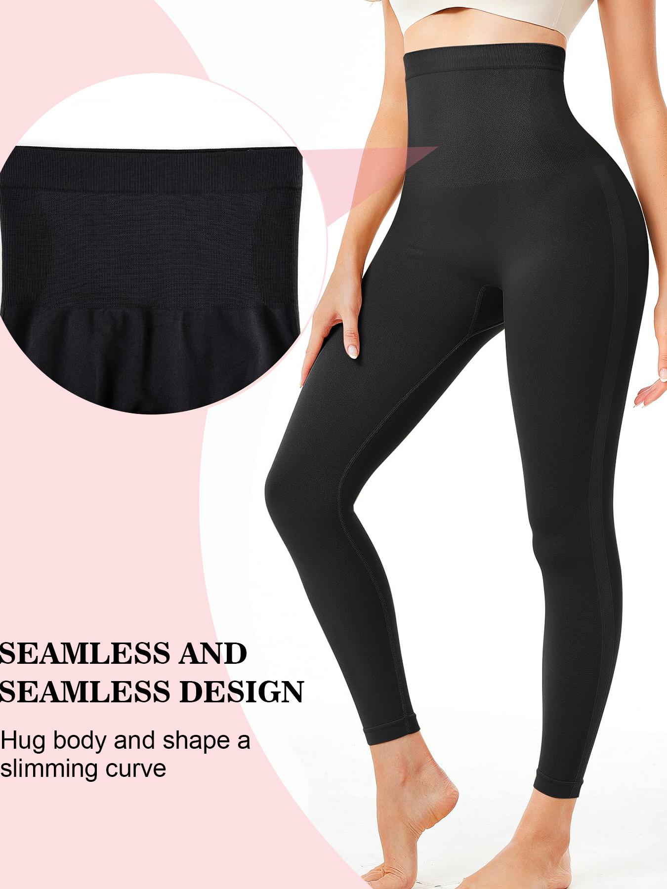 Women's Seamless High-Waist Shapewear Long Panties, Elastic & Comfortable Design, Anti-Slip Waistband, Slimming & Firming Support, Minimalist, Body Shaping Underwear