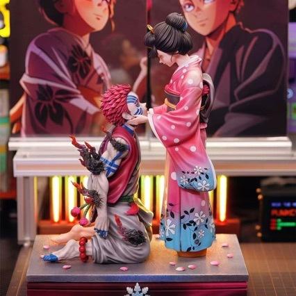 Mitsuri Model Gk Statue, Demon Slayer Anime Figure Collection, Decorative Collectible Figurine, Perfect Gift for Fans