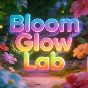 Bloom Glow Lab shop logo
