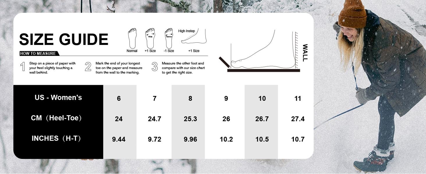 ALEADER Women's Winter Anti-Slip Fashion Warm Snow Boots | Waterproof Shell Hiking Boots | Classic Versatile Duck Boots | Brown Grey Walking Shoes Footwear SpringStatements