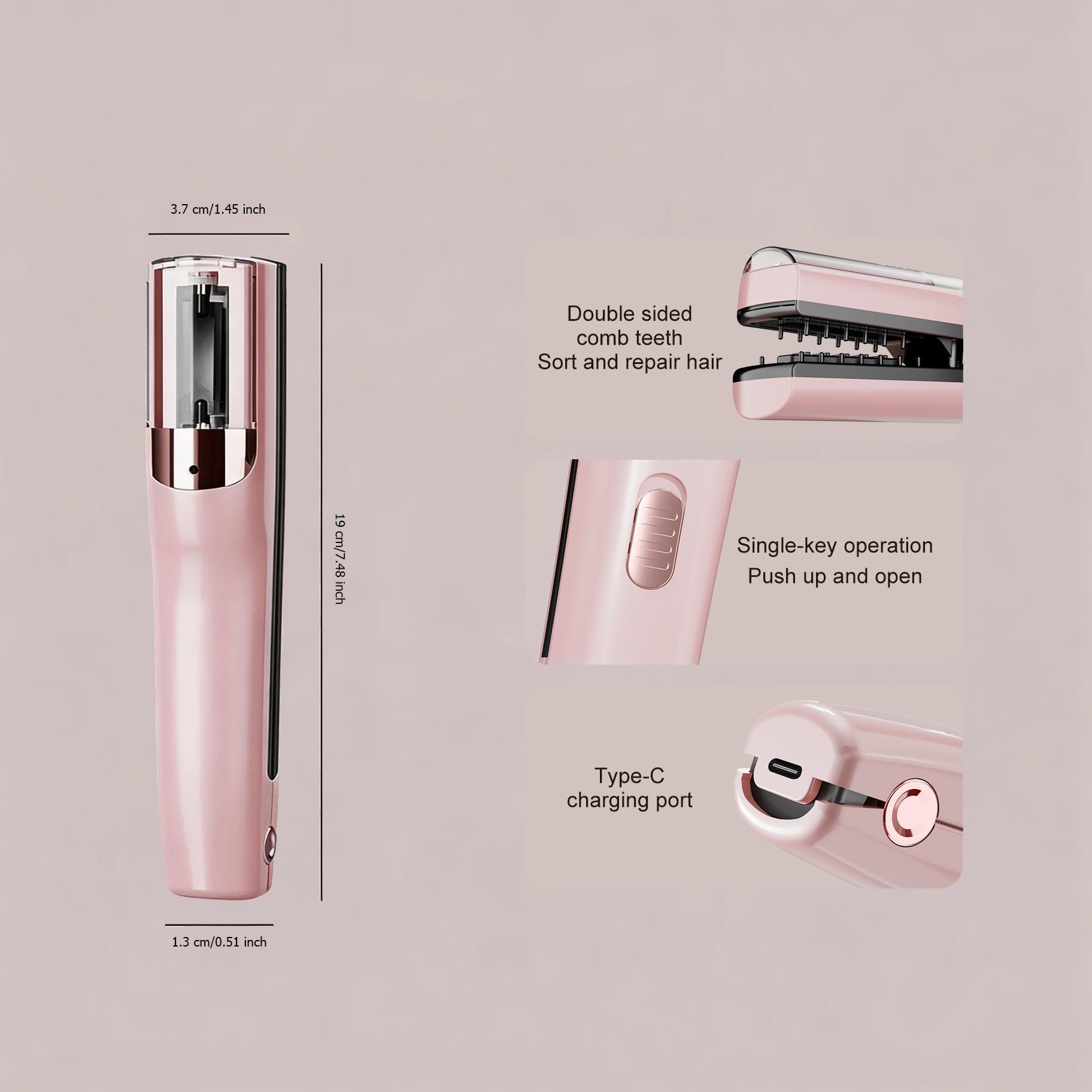 Portable Electric Hair Trimmer, Automatic Split Ends Cutter, Multi-Functional Styling Tool, Holiday Gift