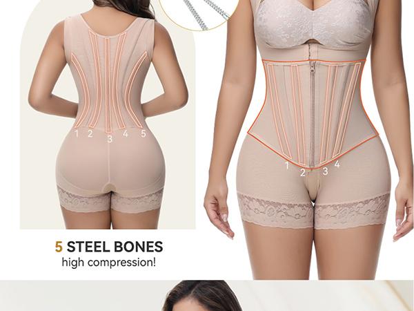 Fajas Moldeadoras Shapewear Tummy Control Full Body Shaper Post Surgery Compression Garment Shaping Girdles SpringStatements Fajas Moldeadoras Shapewear Tummy Control Full Body Shaper Post Surgery Compression Garment Shaping Girdles SpringStatements
