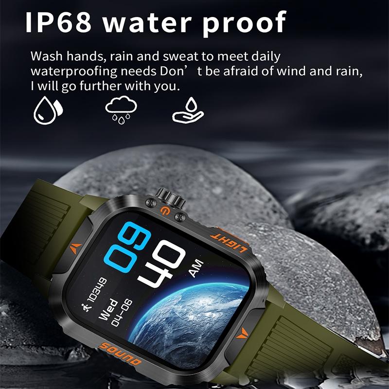 Multi-functional Smart Watch with Flashlight Compass, Fashionable Digital Watch with Heart Rate Monitoring & Sleep Tracking, Sports Watch with Multiple Sports Modes for Women & Men Multi-functional Smart Watch with Flashlight Compass, Fashionable Digital Watch with Heart Rate Monitoring & Sleep Tracking, Sports Watch with Multiple Sports Modes for Women & Men