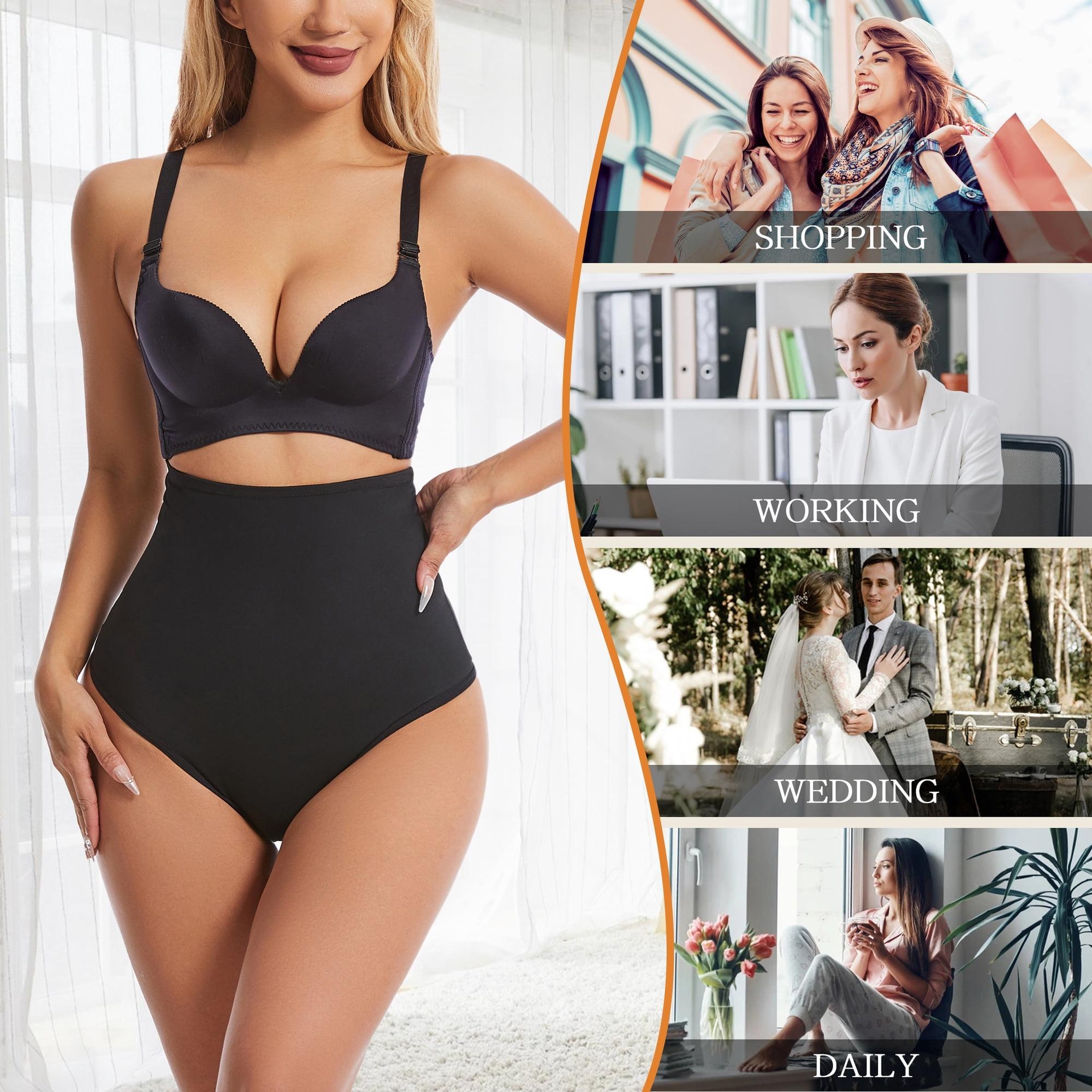 Women Tummy Control Thong Shapewear Smoothing Shaping Thong Panties Body Shaper Underwear