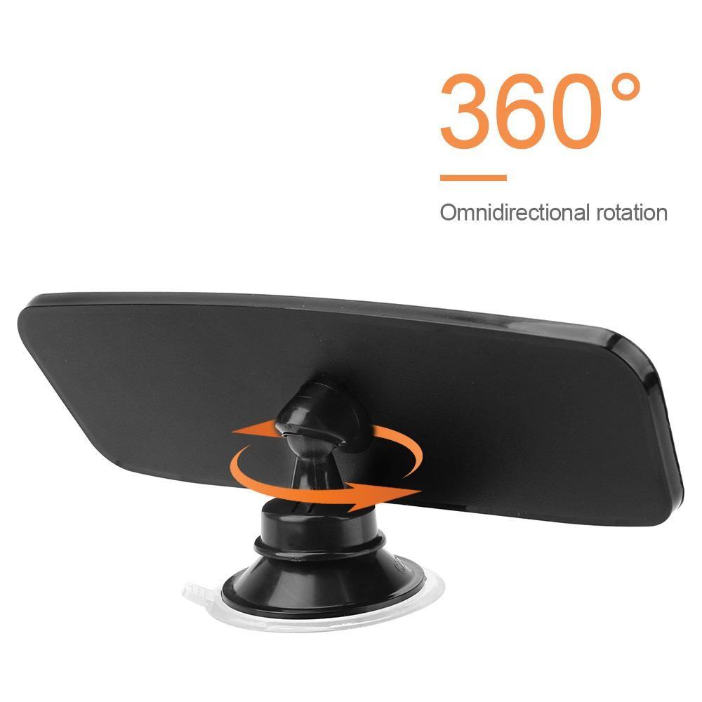 Interior Rear View Mirror 360° Rotates Car Rear Mirror Wide-angle Rearview Mirror Adjustable Suction Cup Car-styling Universal Car Rearview Mirrors Automotive