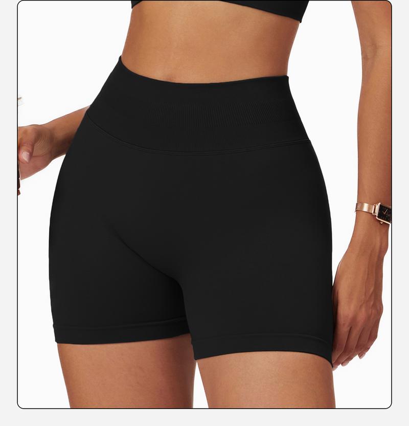 Women's High Waist Sports Shorts, Breathable Comfortable High Stretch Skinny Shorts, Gym Shorts, Ladies Sportswear for Indoor Outdoor Wear, Workout Clothes, Athletic Shorts, Activewear