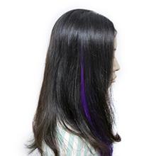Colored Clip-In Hair Extensions, 32-Pack 20In Straight Synthetic Hairpieces for Rainbow Party Highlights