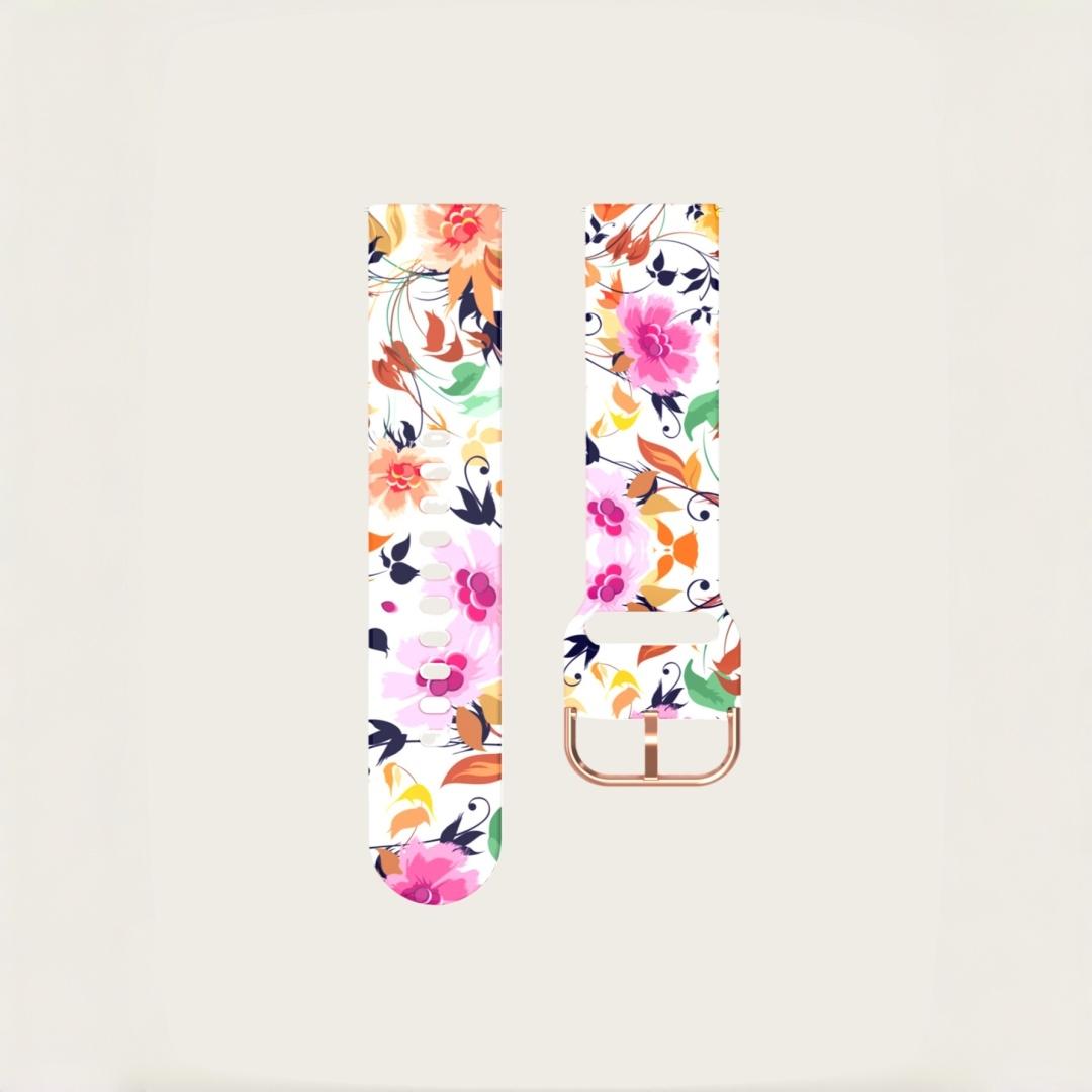 Fashionable Silicone Watch Band, Universal Quick-Release (20mm), Soft Comfort, Waterproof Sweatproof, Buckle, Compatible with Smartwatches