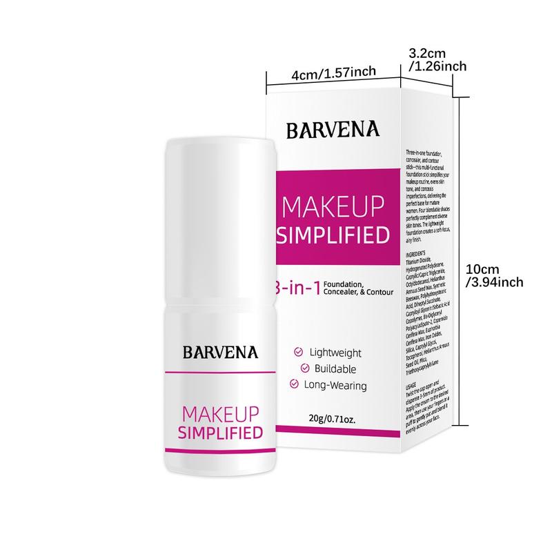 Waterproof Sweatproof Moisturizing Full Coverage Foundation Stick, Pore Minimizing Oil Control, Perfect for All Skin Tones, 20g Gift Waterproof Sweatproof Moisturizing Full Coverage Foundation Stick, Pore Minimizing Oil Control, Perfect for All Skin Tones, 20g Gift