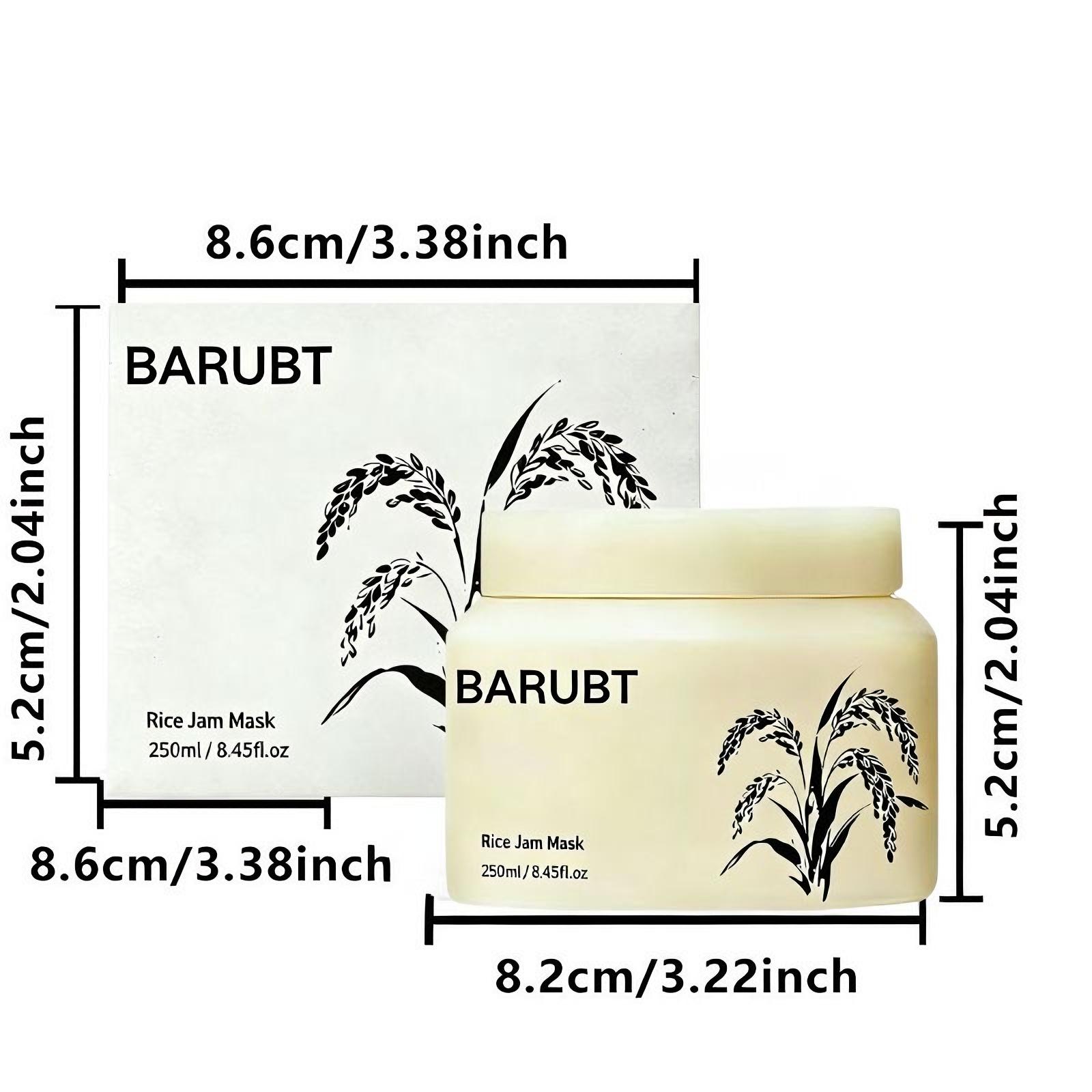 Rice & Jam Exfoliating Mask (For Face & Body) — Deep Cleansing, Hydrating & Brightening — Infuse Skin with Deep Nourishment and Abundant Moisture 250g / 8.45 fl.oz.