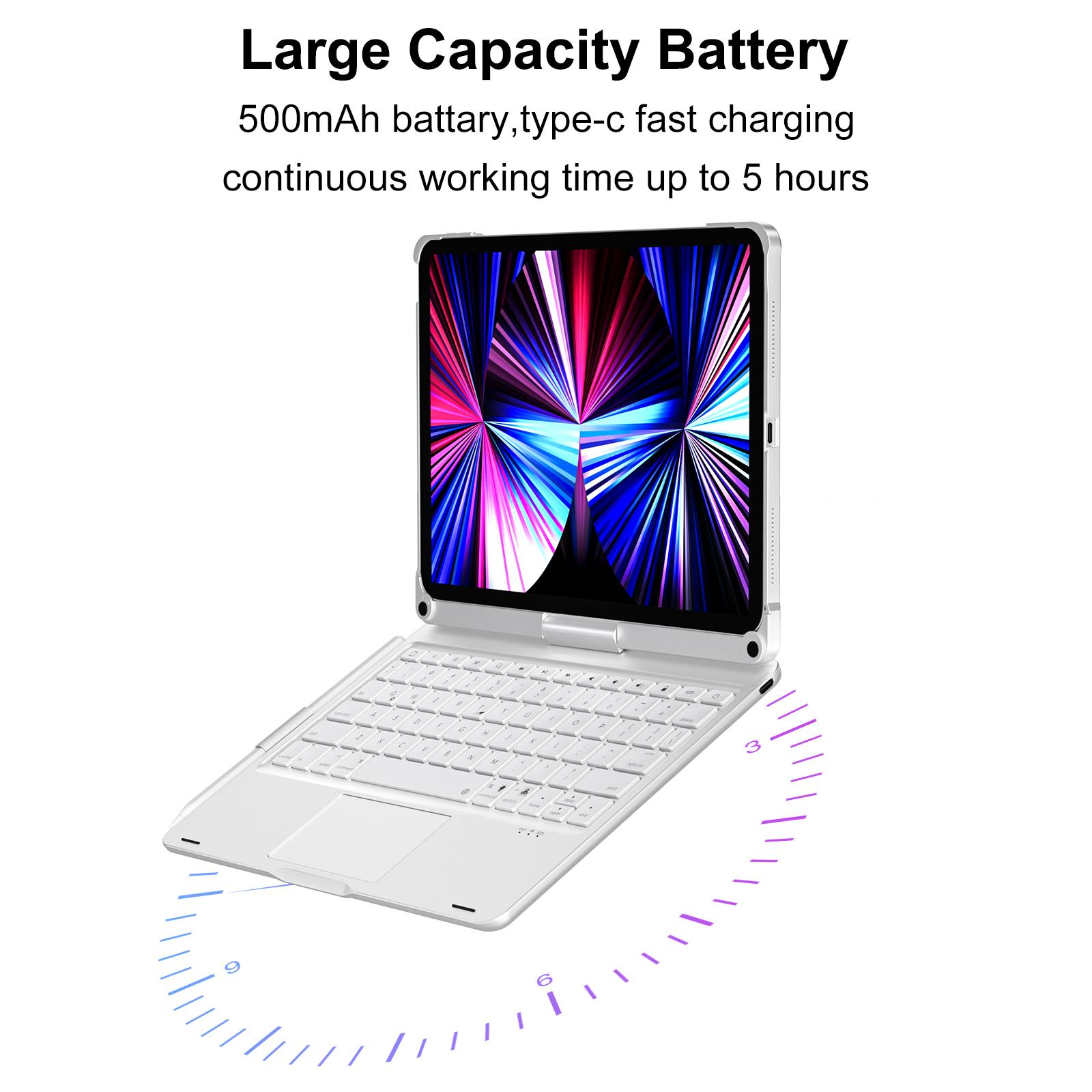 The 360 degree Swivel iPadCase With Keyboard for iPad is a top-quality keyboard case designed to enhance your iPad experience.