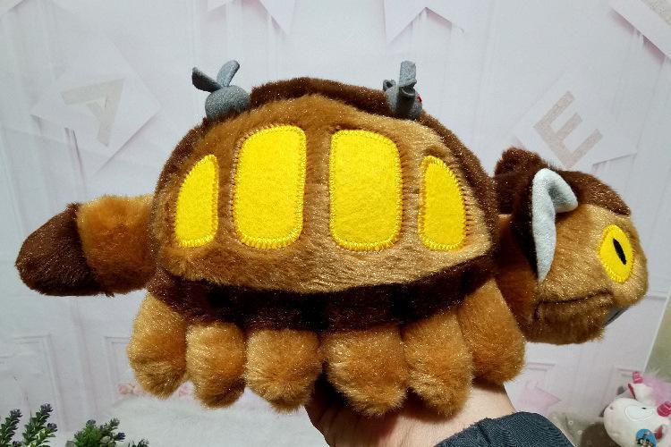 Hot 30-40cm Animation Bus Totoro Anime Peripheral Doll Soft Plush Animal Toys Stuffed Totoro Bus Kids Xmas Birthday Gift