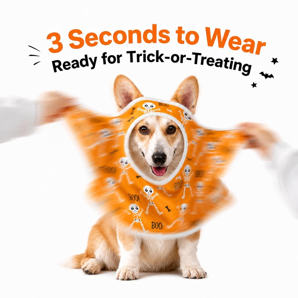 Halloween dog clothes, cool touch pet T-shirt, lightweight breathable puppy vest, festive apparel with a cooling sensation, soft, washable and durable pet outfit for medium and large dogs.