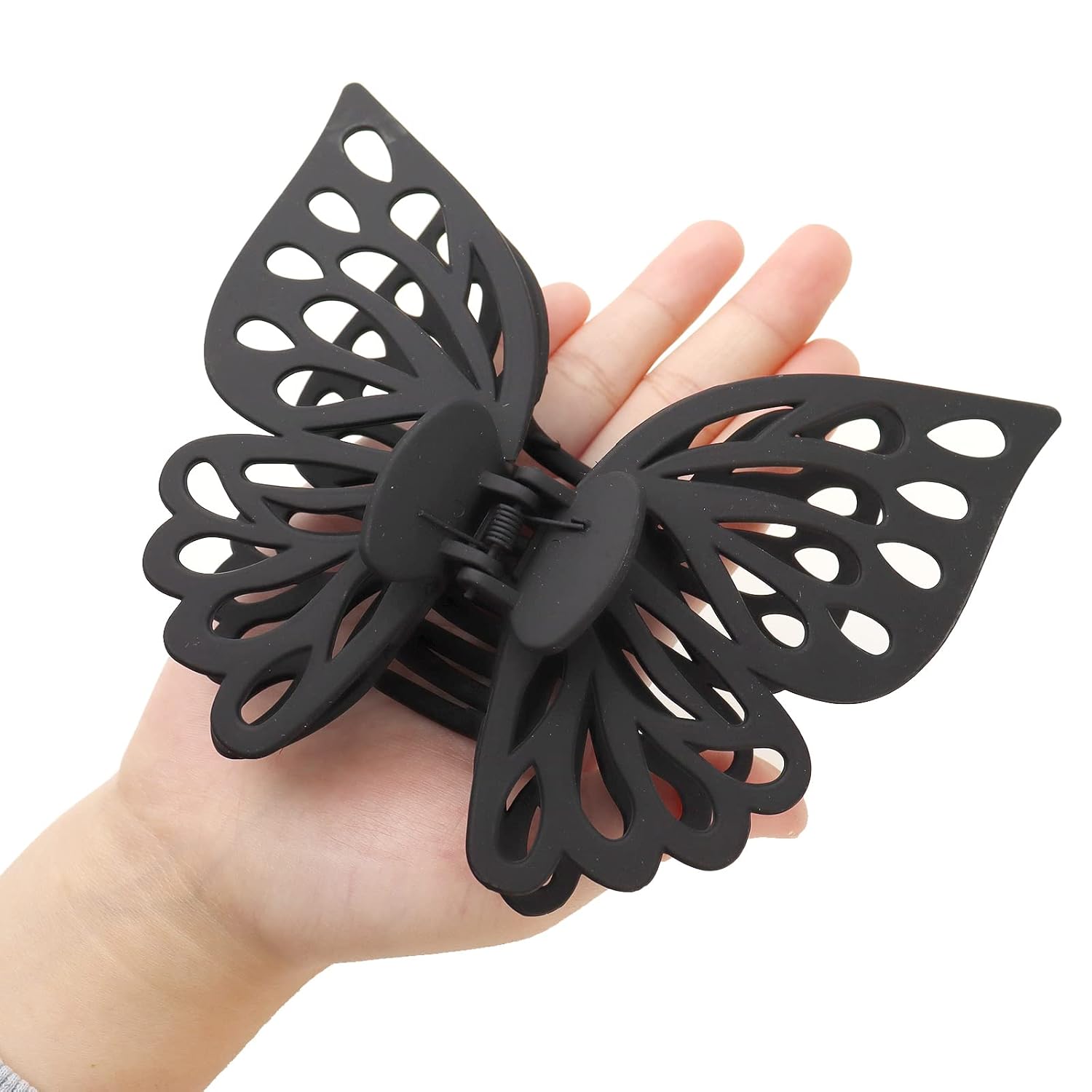 3PCS Butterfly Claw Clips for Women, Cute Aesthetic Matte Hair Clips Set, Strong Hold for Thick & Medium Hair, Non Slip Large Hair Claws, Y2K Trendy Hair Accessories for Daily Wear & Gifts 3PCS Butterfly Claw Clips for Women, Cute Aesthetic Matte Hair Clips Set, Strong Hold for Thick & Medium Hair, Non Slip Large Hair Claws, Y2K Trendy Hair Accessories for Daily Wear & Gifts