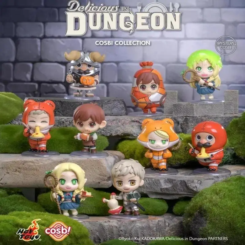 New Hot Toys Delicious In Dungeon Mystery COSBI Blind Box Mini Figure Doll Trendy Mystery Box Desktop Decoration Birthday Gift