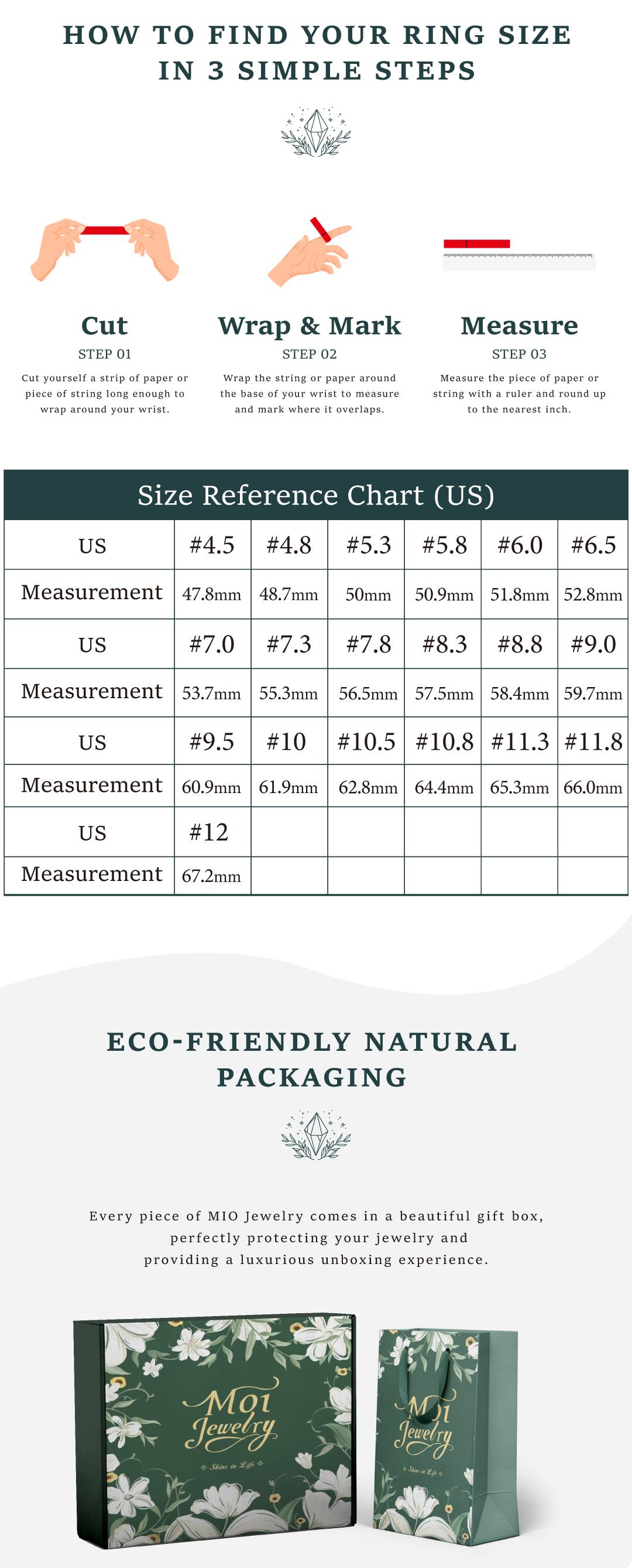 Moi Mart Luxurious Three-in-One Marquise Cut Synthetic Moissanite Ring, Stackable Ring Set, 925 Sterling Silver Jewelry, Perfect gift for Her