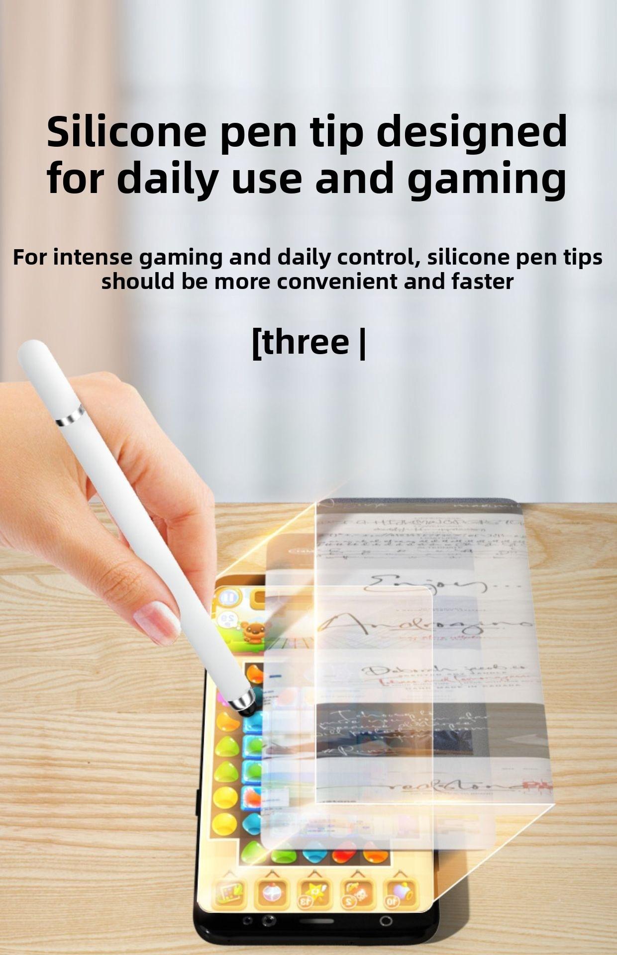 2 in 1 Dual-Head Capacitive Touch Pen, Digital Pen, High Sensitivity Precision Touch Pen, Universal for iPad iPhone Tablet Touch Screen