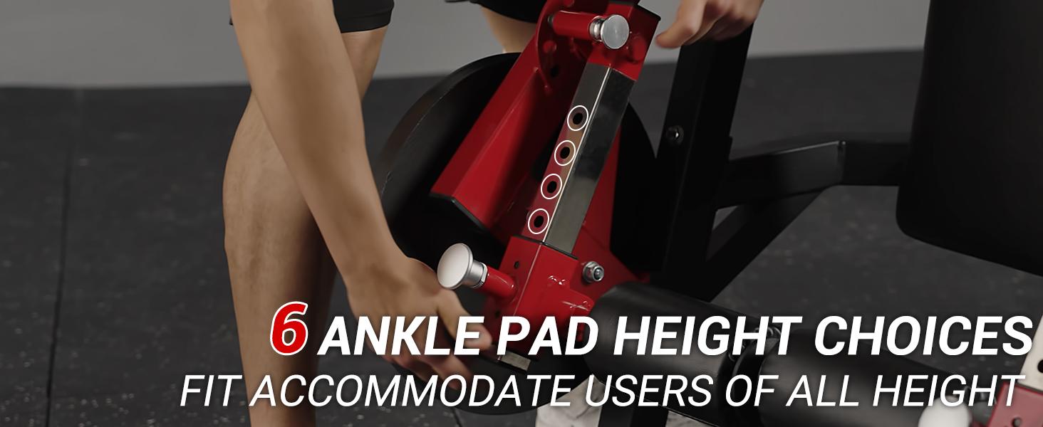 Leg Extension & Curl Machine - Single Leg Extension for Home Gym Fitness Workout Equipment, Adjustable Plate-Loaded Exercise Bench SpringStatements