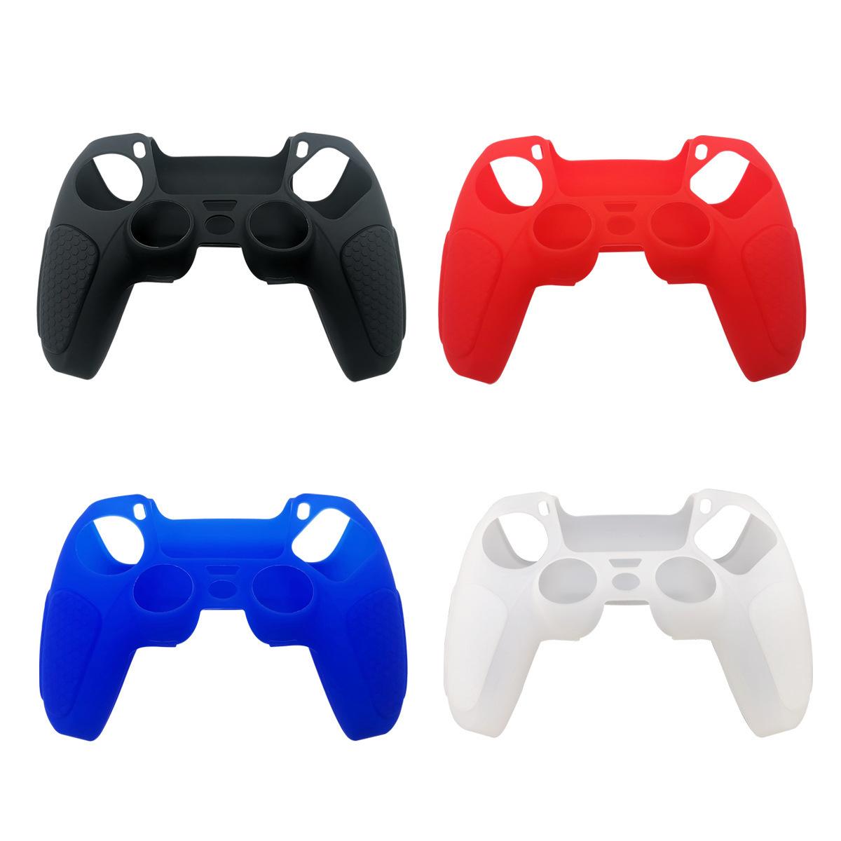 Upgraded Thickened PS5 Controller Game Silicone Case Anti-drop Protection Anti-scratch Anti-fingerprint Soft Good Grip