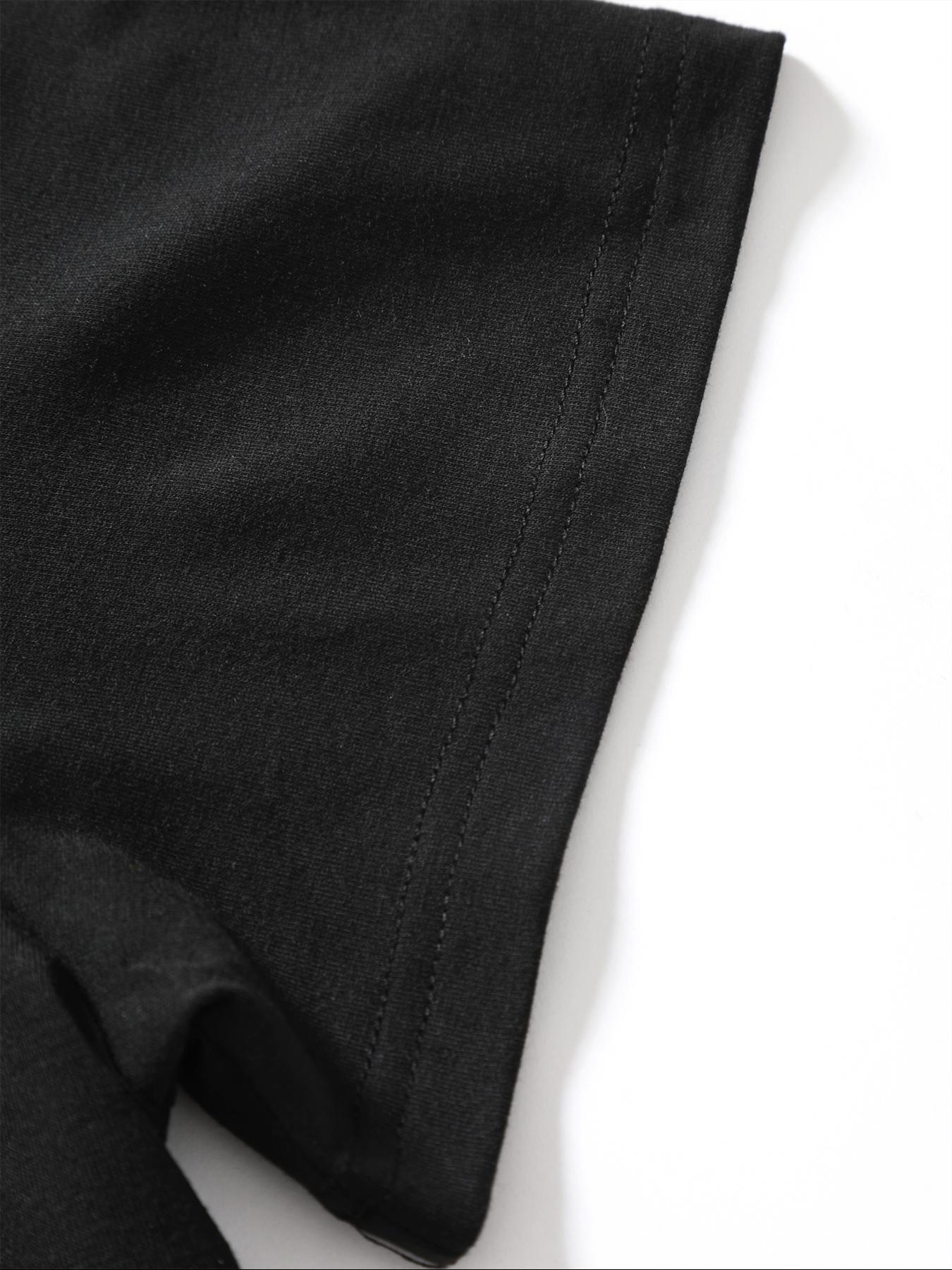 American 1776 Freedom Print Tactical Cotton T-Shirt, 2nd Amendment Theme, Casual Loose Fit Short Sleeve, Trendy Top