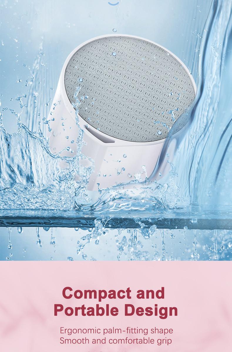 Gentle Pain-Free Hair Removal & Exfoliation Device: A Gentle, Wet/Dry Device for Pain-Free Shaving and Exfoliation That Rinses Clean Without Irritation or Disassembly