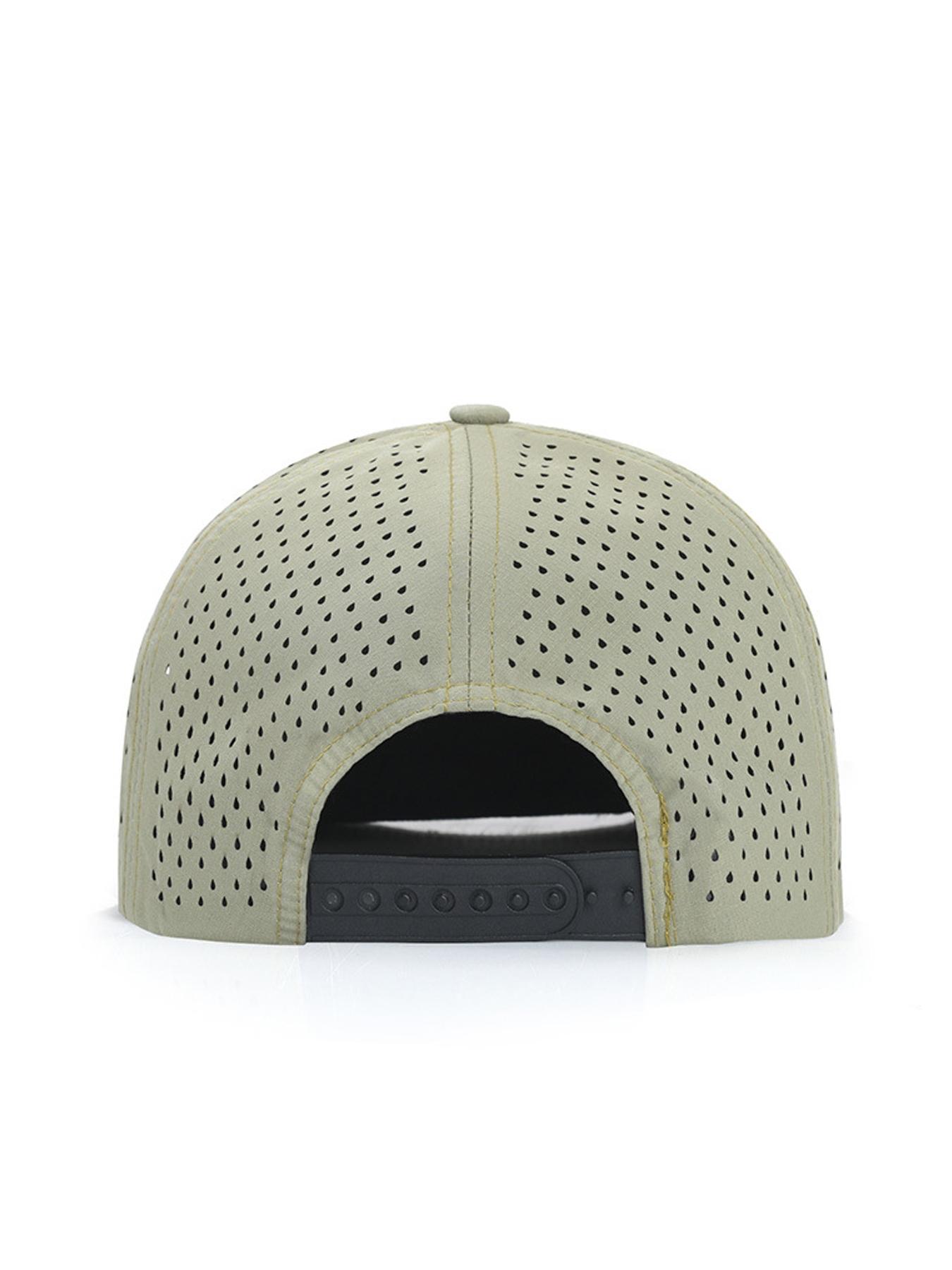 Performance Snapback Hats for Men Women,Flat Bill Cap,Flatbill Snapback Cap,Golf,Running,Workout,High Quality Hat,Adjustable Snapback Hat