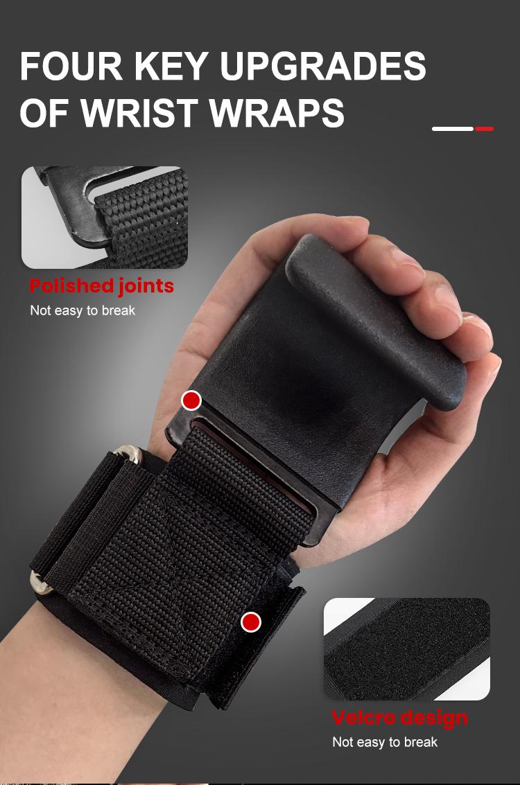 TikTokShopBlackFriday Relifesports Professional Wrist Strap for Weightlifting and Gym Training, 2 Counts Adjustable Wristband, Sports Wrist Wtrap for Men & Women-Support Your Wrist During Exercise