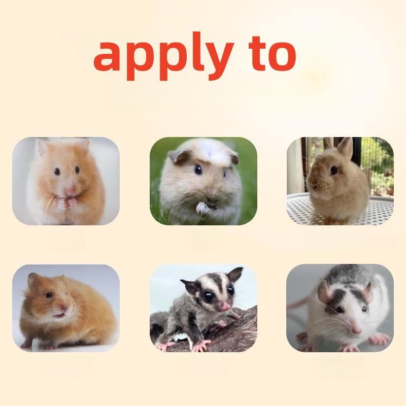 Small Hamster Hideout House, Universal Warm Nest, Breathable and Washable, Suitable for Honey Bag, Golden Bear, Guinea Pig, Bunny