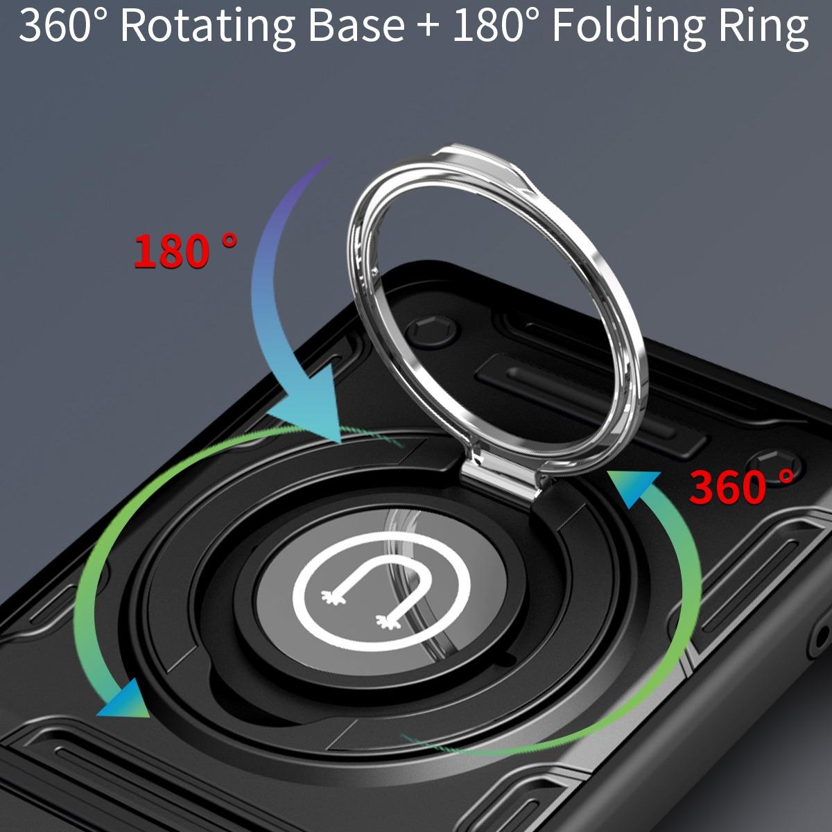 New 360 Rotating Magnetic Stand Phone Case for Tecno Camon40 4g, Camon40 Pro, Anti-Drop Phone Cover with Camera Protection