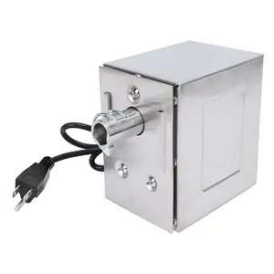 45W Grill Electric Replacement Rotisserie Motor Stainless Steel Barbecue Motor for Pig Goat Chicken Rotisserie Roaster