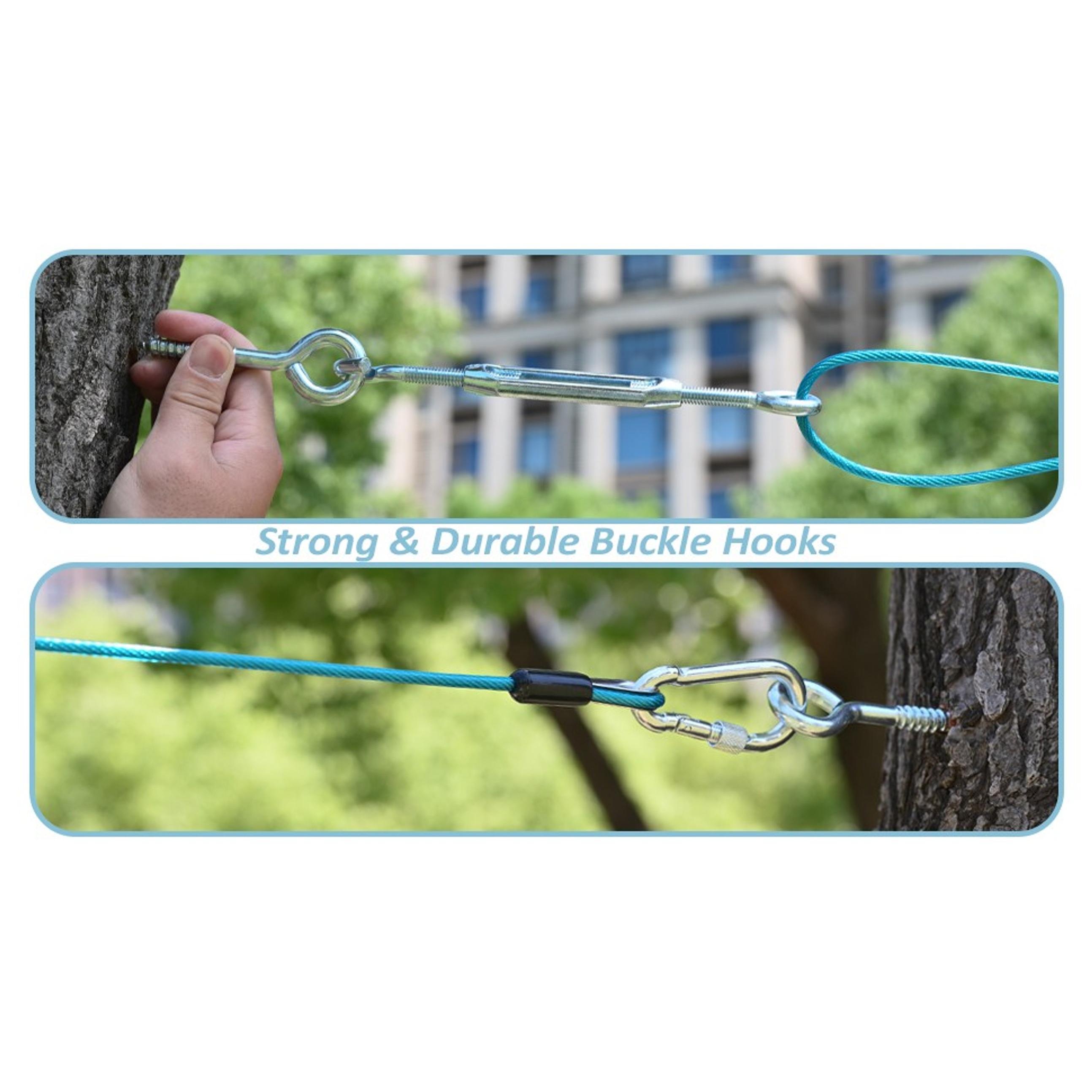 Heavy Duty 100FT Dog Run Yard Fence with 10FT Tie-Out Cable, Outdoor Play Trolley Leash System for Large Dogs Up to 300Lbs, Creates Secure Area Heavy Duty 100FT Dog Run Yard Fence with 10FT Tie-Out Cable, Outdoor Play Trolley Leash System for Large Dogs Up to 300Lbs, Creates Secure Area
