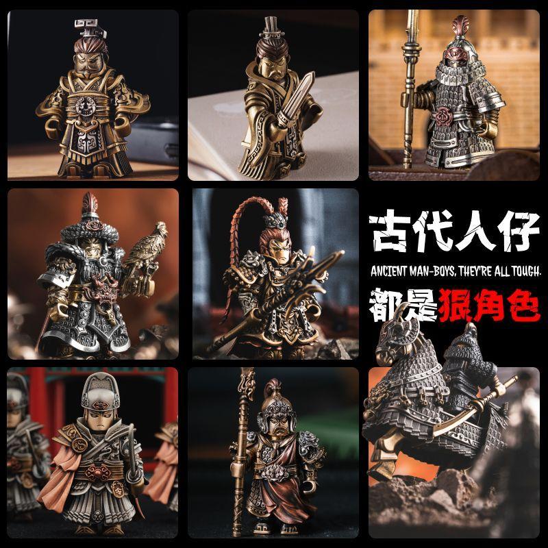 2026 new Ancient Greek Mythology Spartan Warrior MOC Building Blocks Magnetic Detachable Delicate Metal Figurine Ornament Bricks Toys