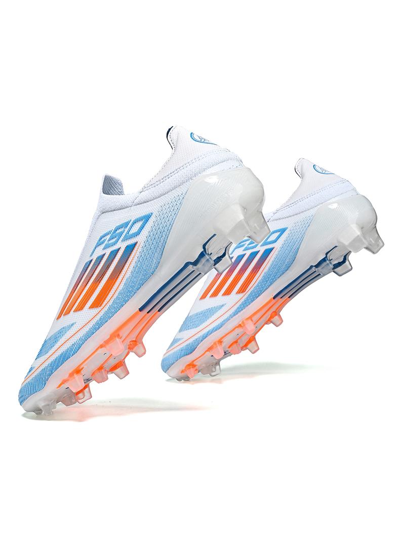 Men's Breathable Low-Top Football Shoes Ag Long Studs, Professional Anti-Slip Durable Natural Grass Sports Training Sneakers, Football Boots, Football Field Boots