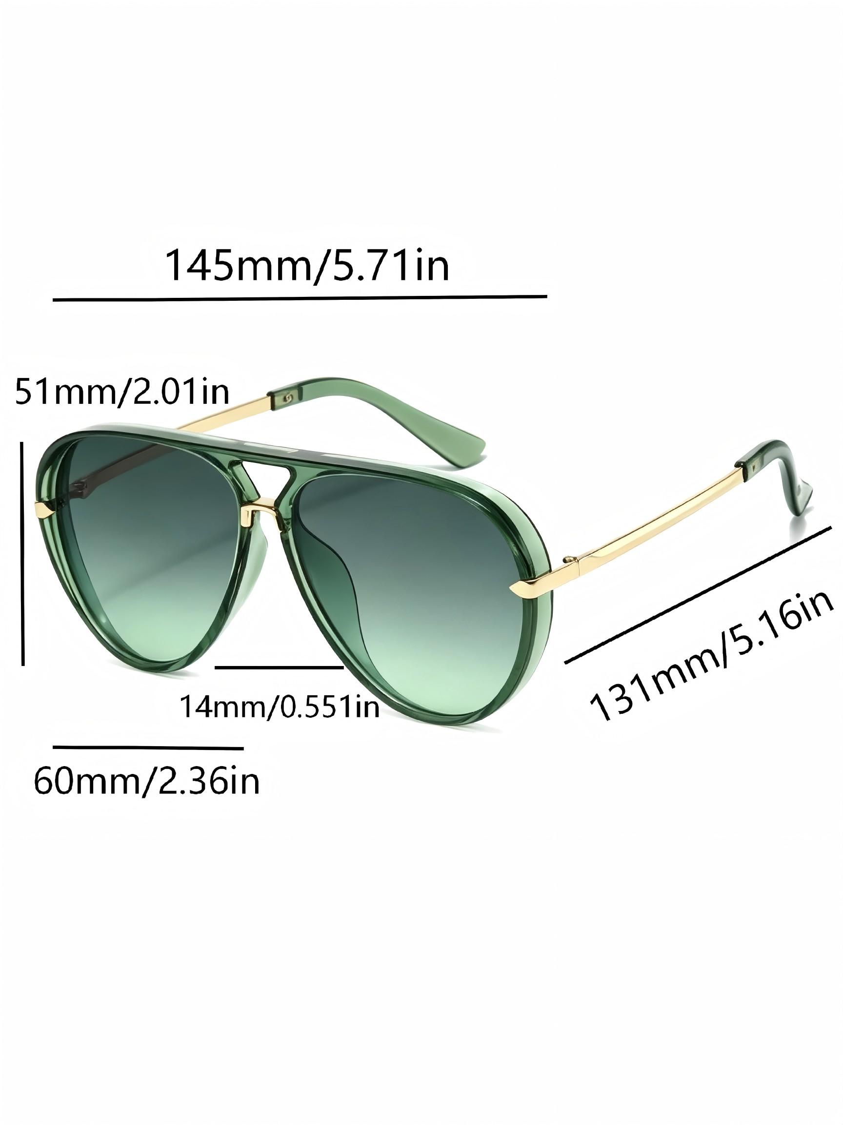 5 Pieces New Fashion Eyewear Set, Unisex European Style Aviator Sunglasses, Trendy Streetwear Shades, Daily and Summer Glasses