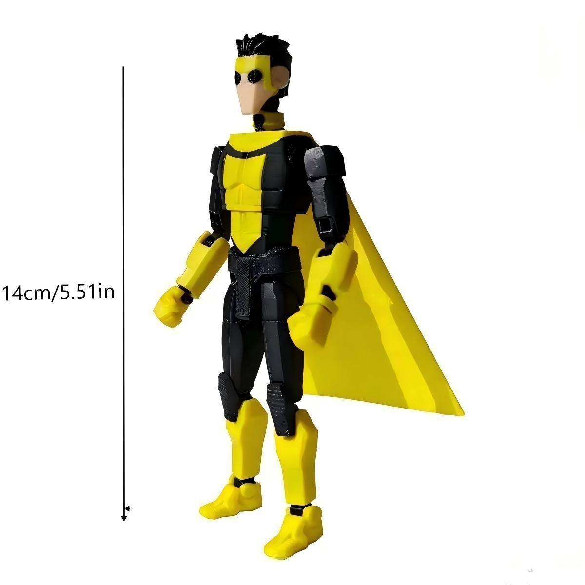 3D Printed Mark Universe Jointed Model Kit, Cartoon Figure Toy, Multi-Joint Transformable Building Blocks, Action Figure Model, Decorative Doll, Gift