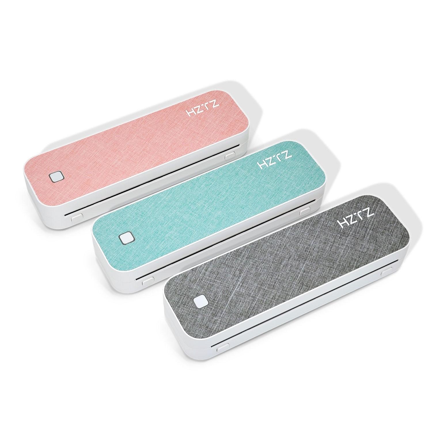 HZTZ Portable Bluetooth-compatible Tattoo Template Printer D80, Includes 10 A4 Transfer Papers, Supports Thermal Paper, Compatible with iOS, Android, PC