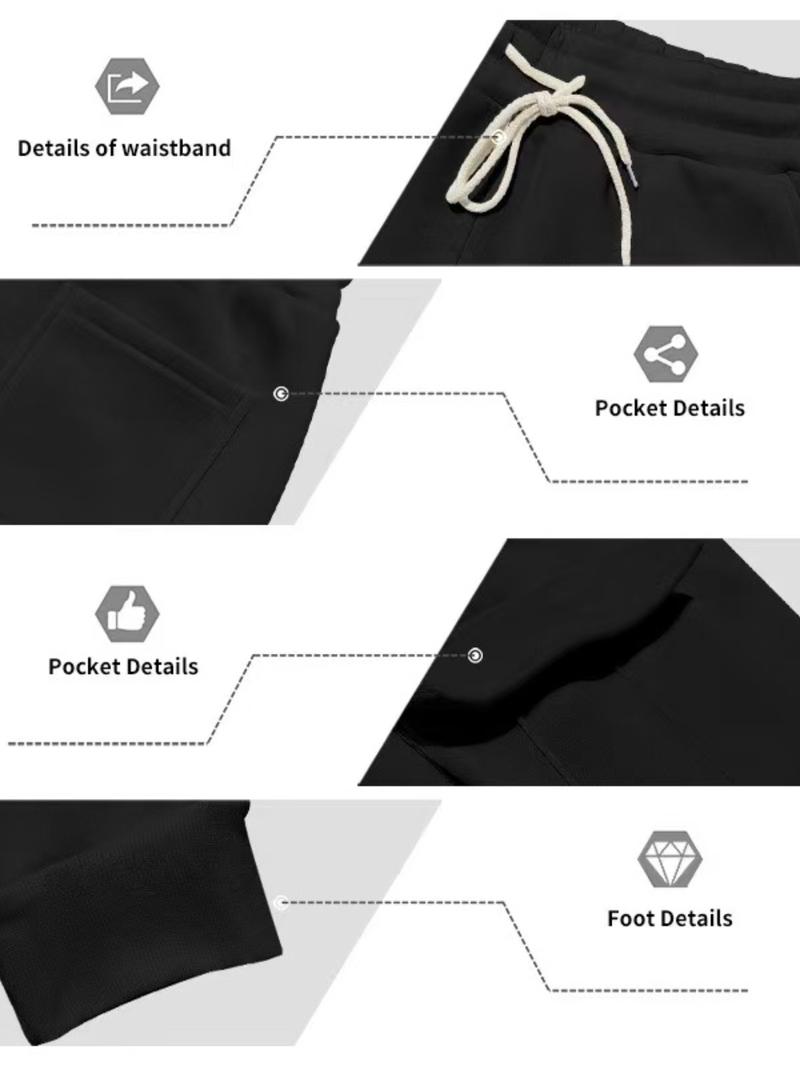 fall outfits Autumn and winter trendy men's hooded sweatshirt and pants set, with contrasting color zippers and multi-pocket design for cargo pants.It is suitable for both daily leisure and outdoor sports.Essential for men.