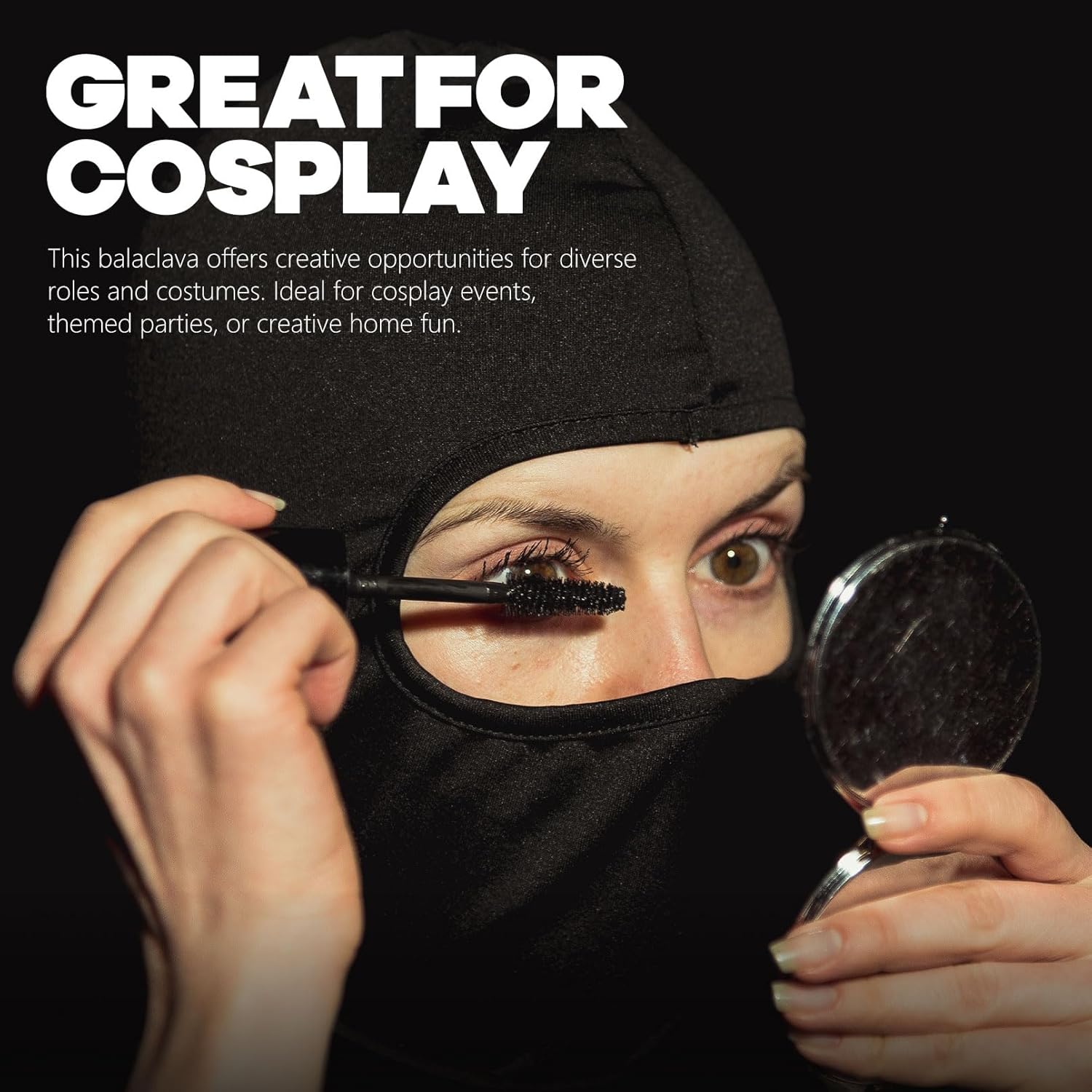 Multi-Function Balaclava - Ultra-Elastic Full Face Mask | Windproof, Cold Resistant & UV Protection for Skiing, Motorcycling, Hiking & Cycling | All-Purpose Outdoor Gear