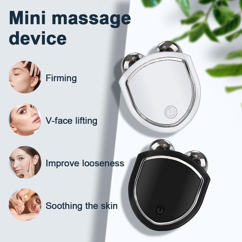 Super-Cryo Massaging Mini Roller，All-in-One Stainless Steel Massager for Daily,Face & Body Care,Effortless Gliding Handle, Instant Cooling Roller, Reduce Refresh Skin，for home&travel use，For womens&mens,gifts