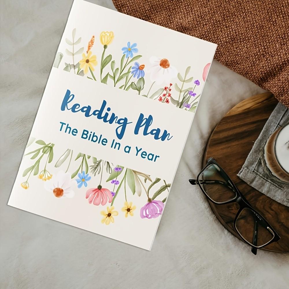 Bible in a Year Reading Plan - 19-Page Printable Guide for Adults, Beginners, Easy Daily Scripture Schedule for Consistent Bible Study