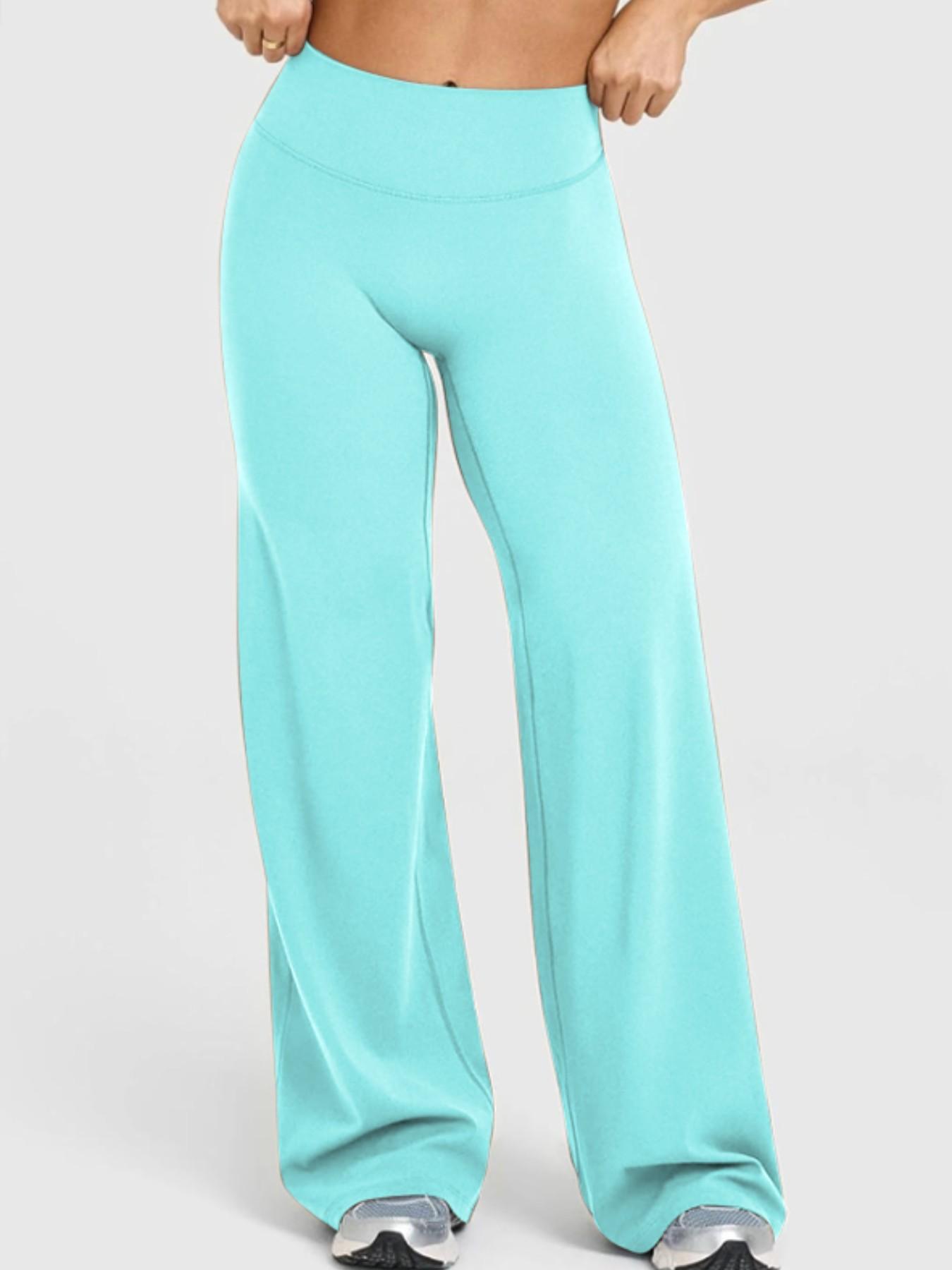 Women's Sporty Two-Piece Set, High-Elastic Round Neck Short Sleeve Tee, High-Waisted Tummy Control Pants, Soft Breathable Yoga Gym Wear, Exercise Clothing Set, Fitness Clothing, Athleisure Activewear, Activewear Workout Set
