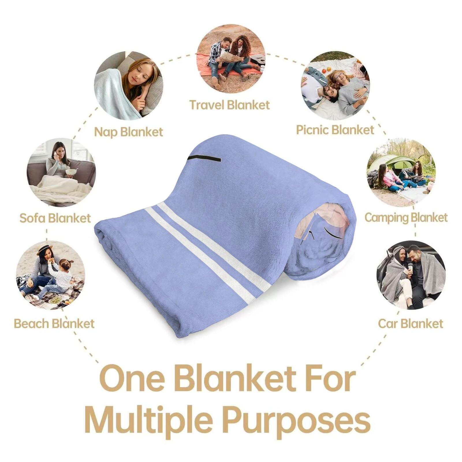 Towelie South Park Throw Blanket, Cute Cartoon 420 Themed Cozy Fleece Blanket, Funny South Park Character Blanket for Sofa Bed, Ideal Gift for South Park Fans