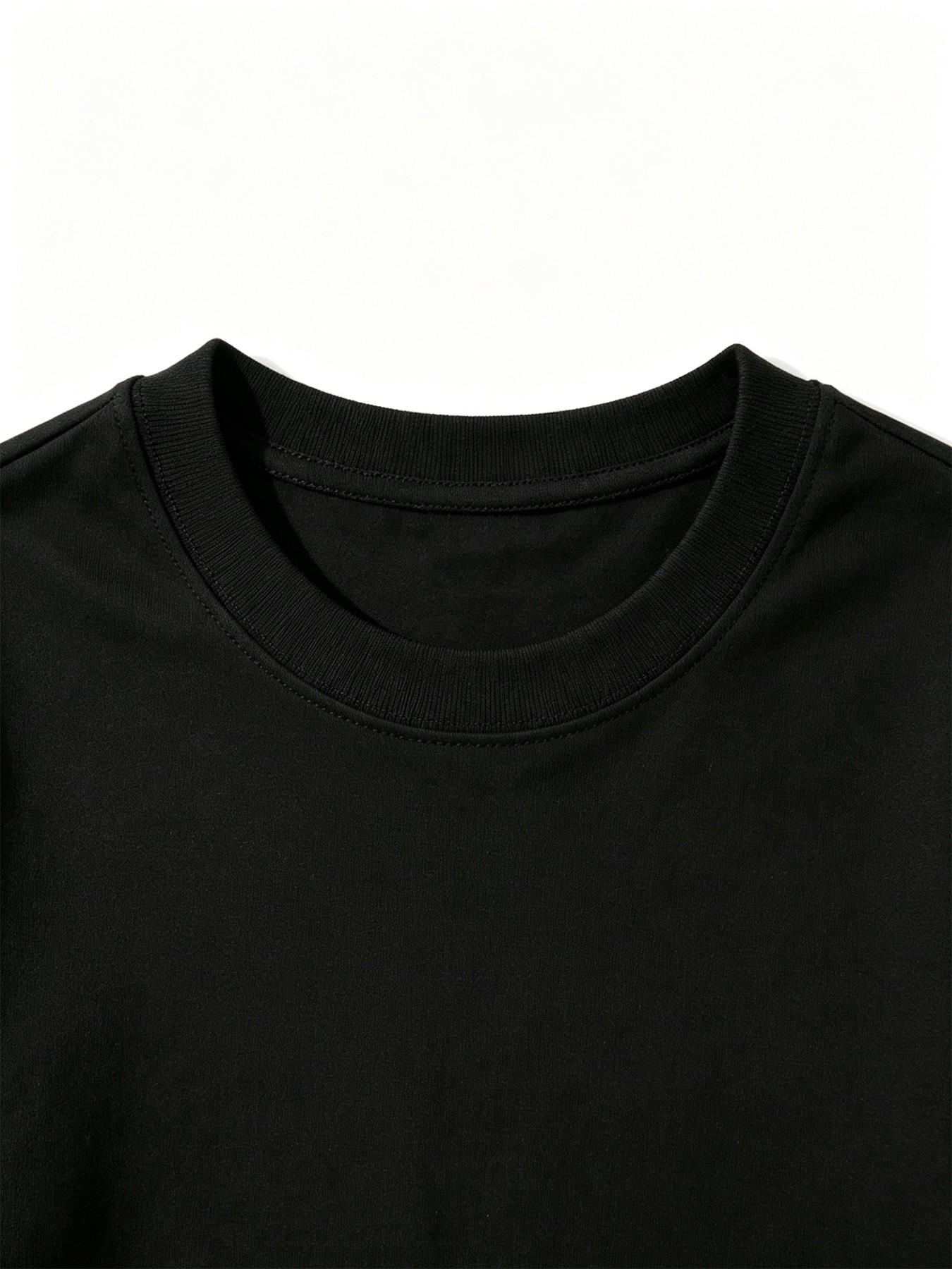 Unisex 100% Cotton Multi-Color Vertical Sleeve Script Lettering Long Sleeve Tee Mini Chest Logo Chicano American Streetwear Oversized Casual Top